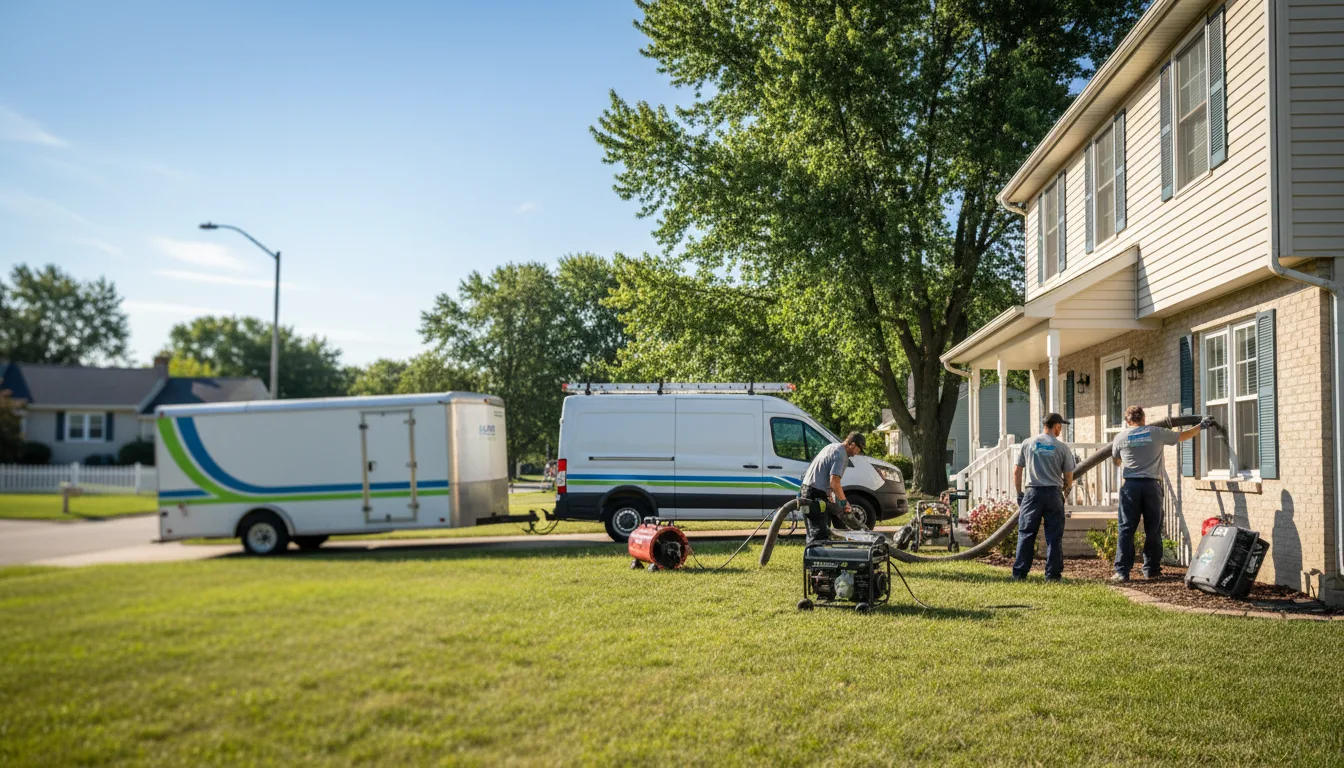 Flooded Basement Restoration And Cleanup With Repair in Freistatt, MO near me